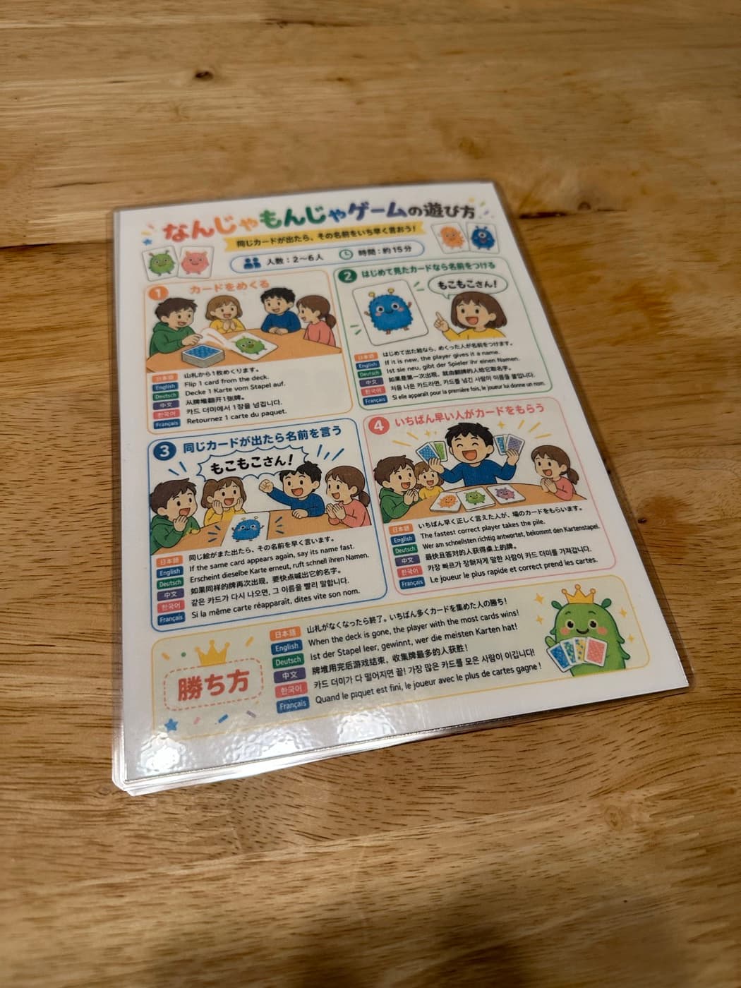 カードゲーム説明書